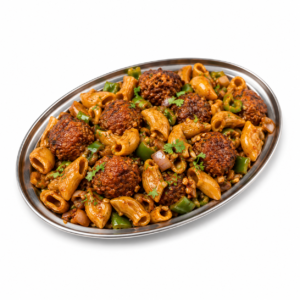 Pasta + Manchurian
